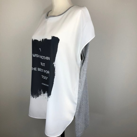 Mind Bridge Oversized Graphic Text Tee - Picture 5 of 7